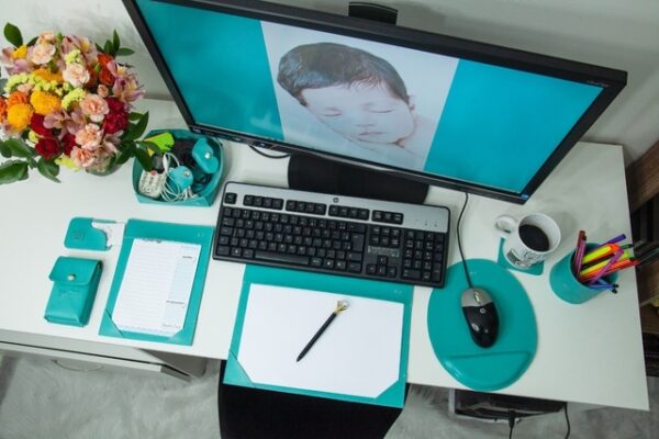 Kit Office Verde Tiffany - Imagem 4
