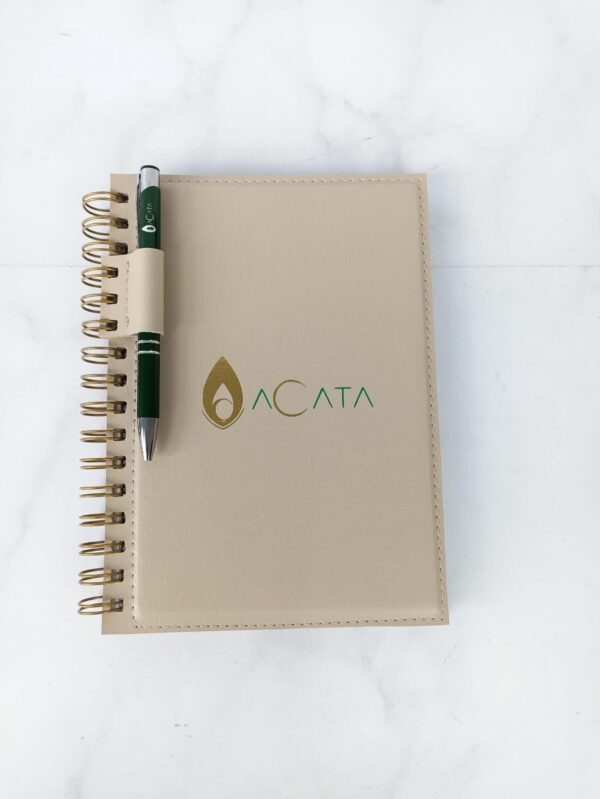 Caderno Wire-o com Caneta - Imagem 2